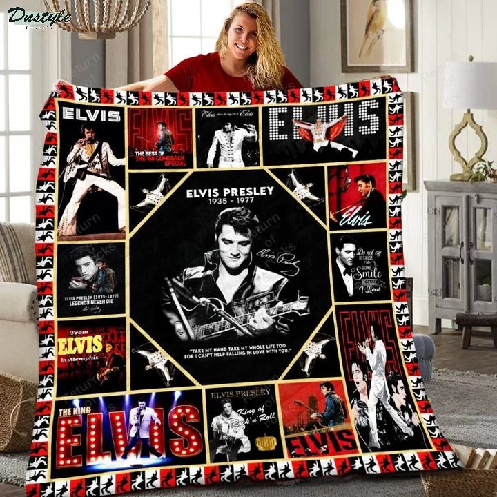 Elvis Presley take my hand take my whold life blanket