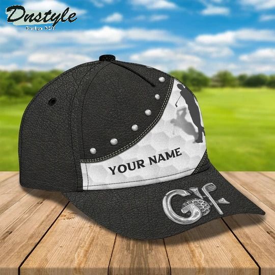 Golf personalized custom name classic cap