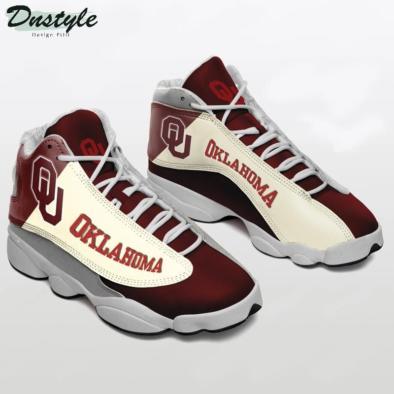 Oklahoma Sooners football NCAA air jordan 13 shoes
