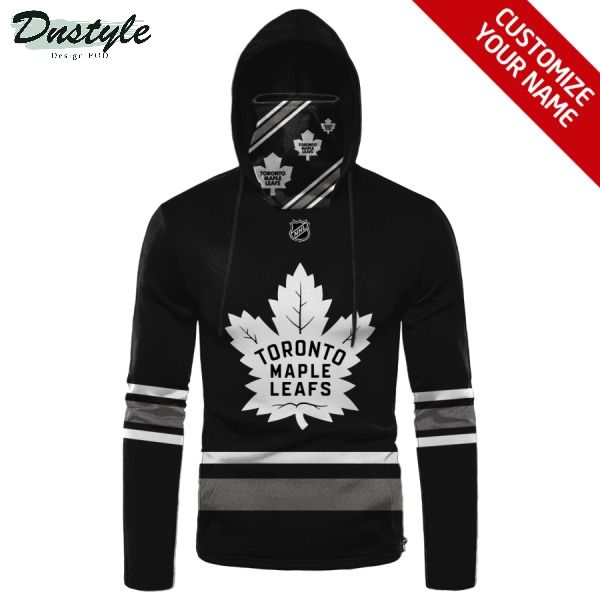 Toronto maple leafs NHL Personalized 3d Mask Hoodie