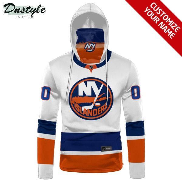 New York Islanders NHL Personalized 3d Mask Hoodie