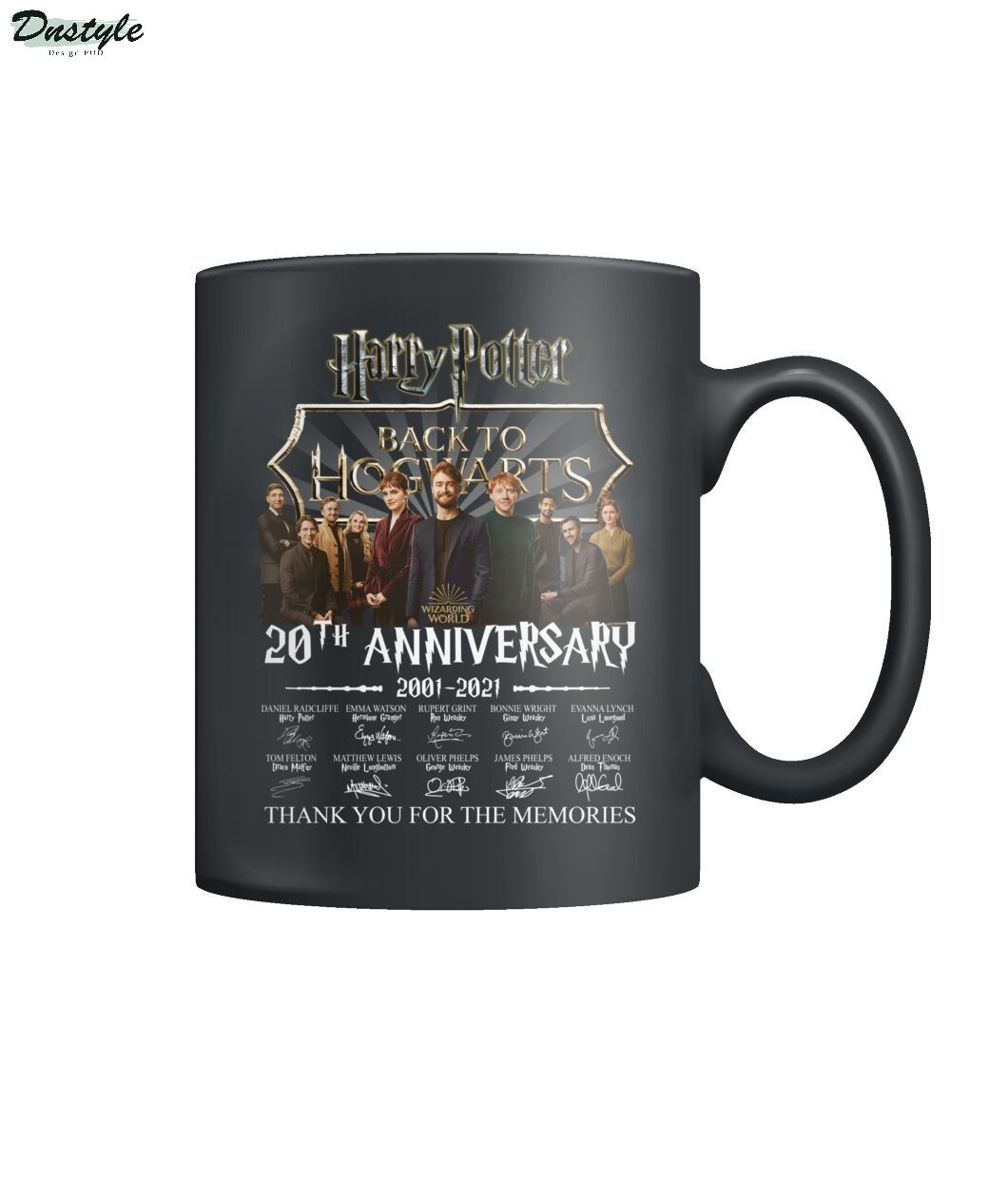 Harry Potter back to hogwarts 20th anniversary mug
