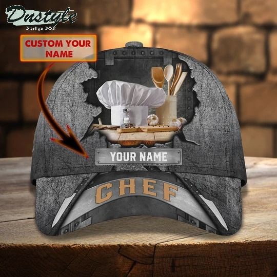 Chef personalized custom name classic cap