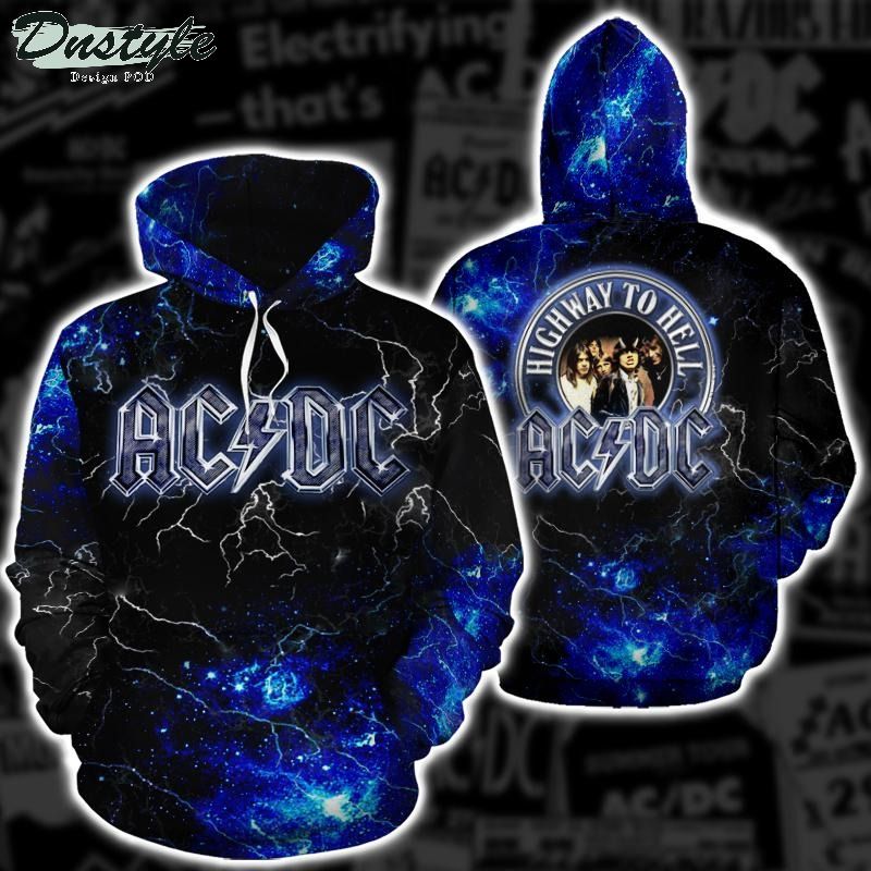 ACDC highway to hell 3d Unisex Hoodie