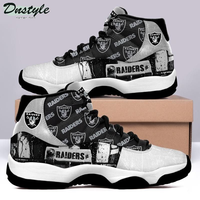 Oakland Raiders NFL air jordan 11 shoes