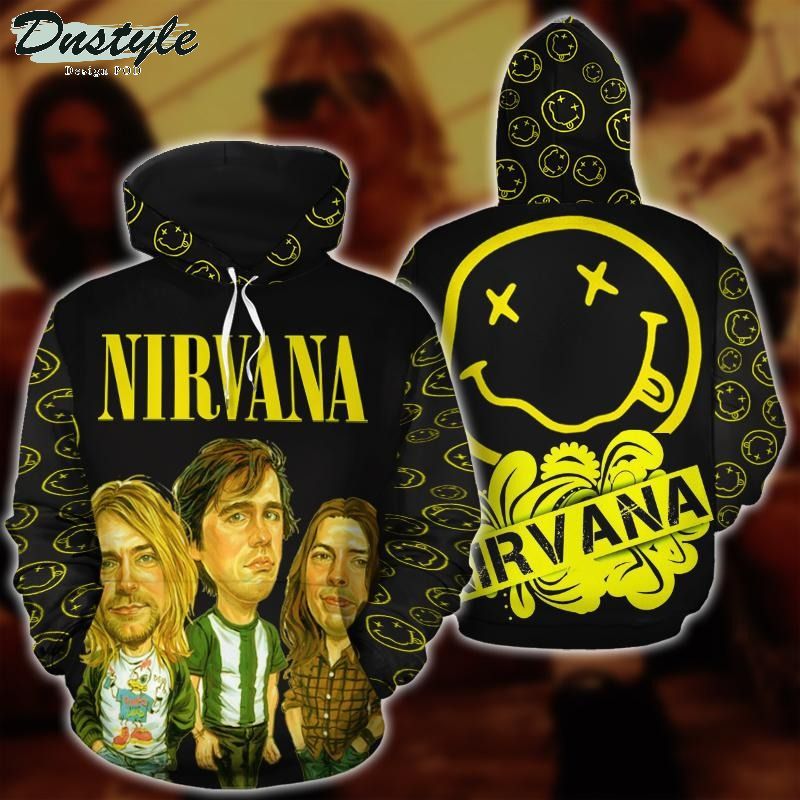 Nirvana 3d Unisex Hoodie