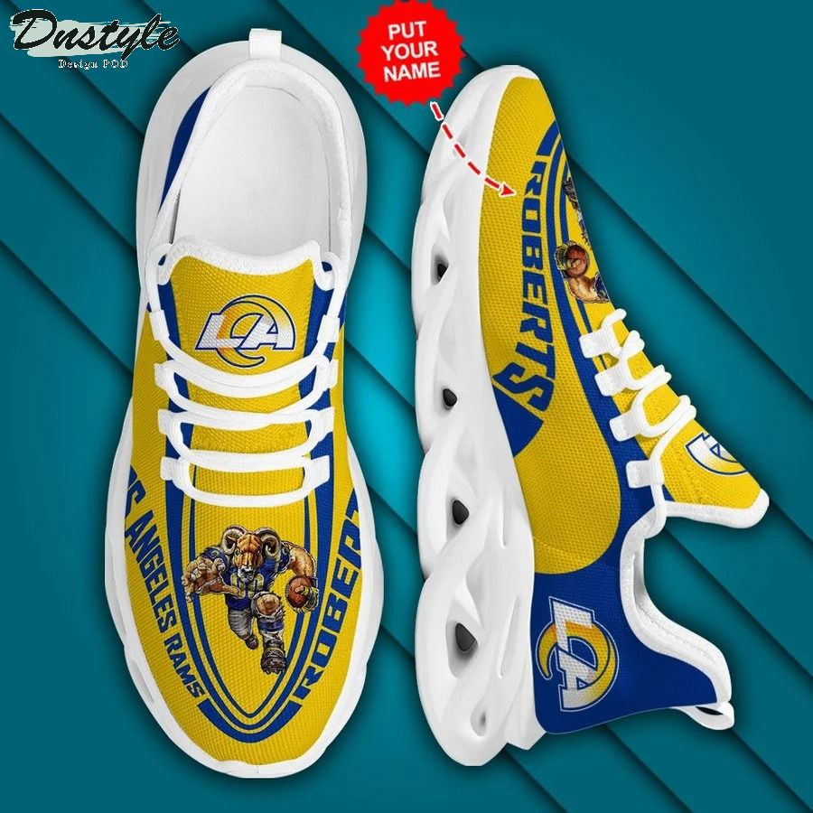 Personalized NFL Los Angeles Rams Max Soul Sneaker 