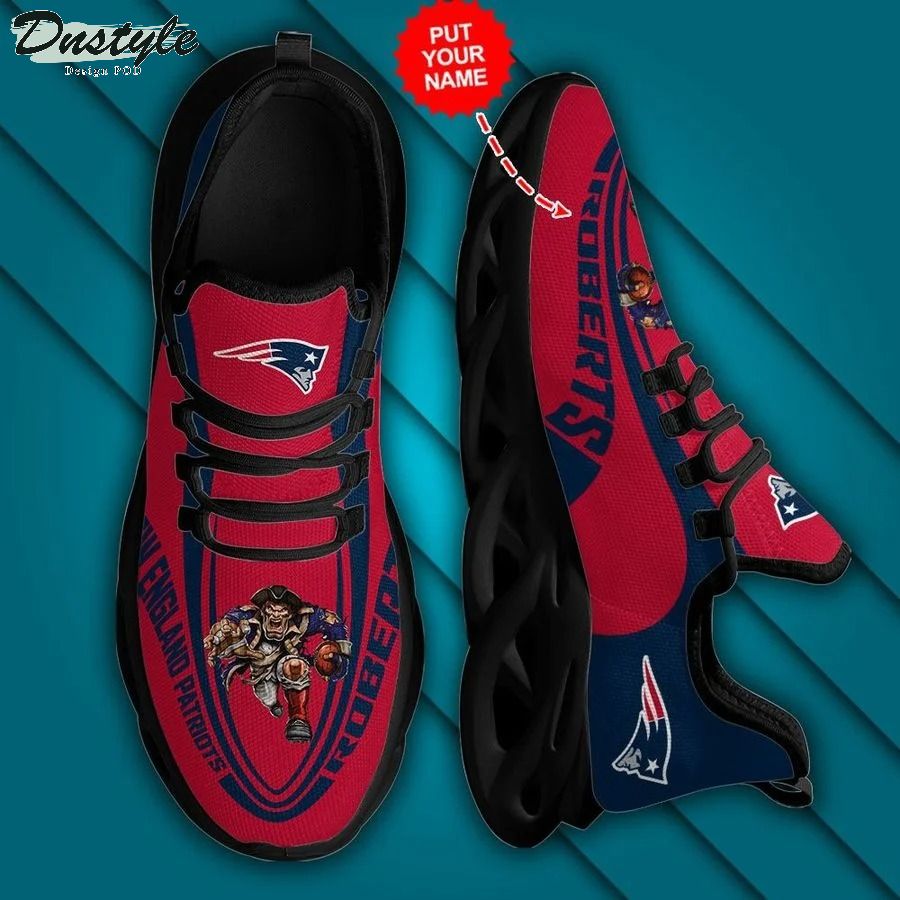 Personalized NFL New England Patriots Max Soul Sneaker 