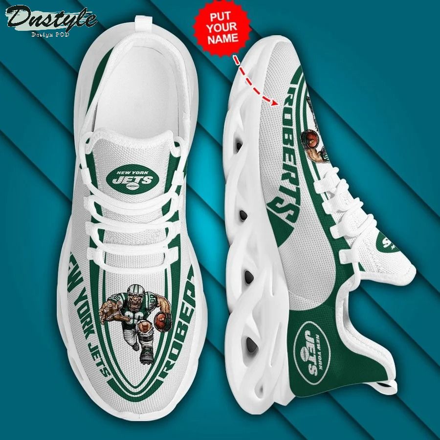 Personalized NFL New York Jets Max Soul Sneaker 