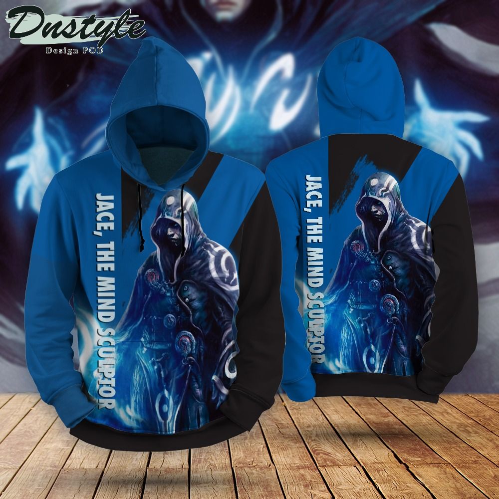 MTG Jace the Mind Sculptor Printed Hoodie