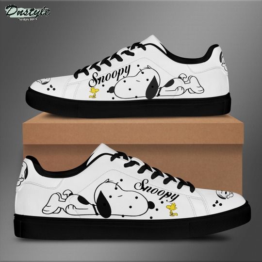 Snoopy stan smith low top shoes