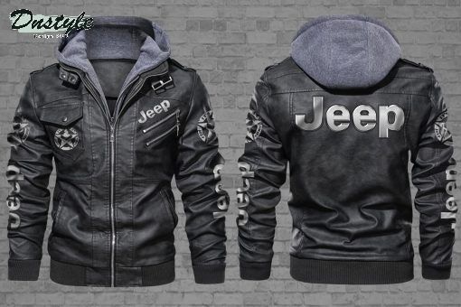 Jeep Wrangler leather jacket