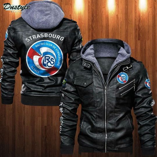 RC Strasbourg Alsace Hooded Leather Jacket