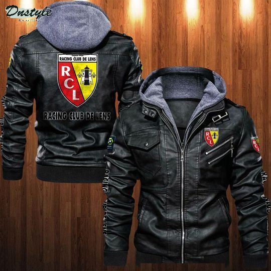 Racing Club de Lens Hooded Leather Jacket