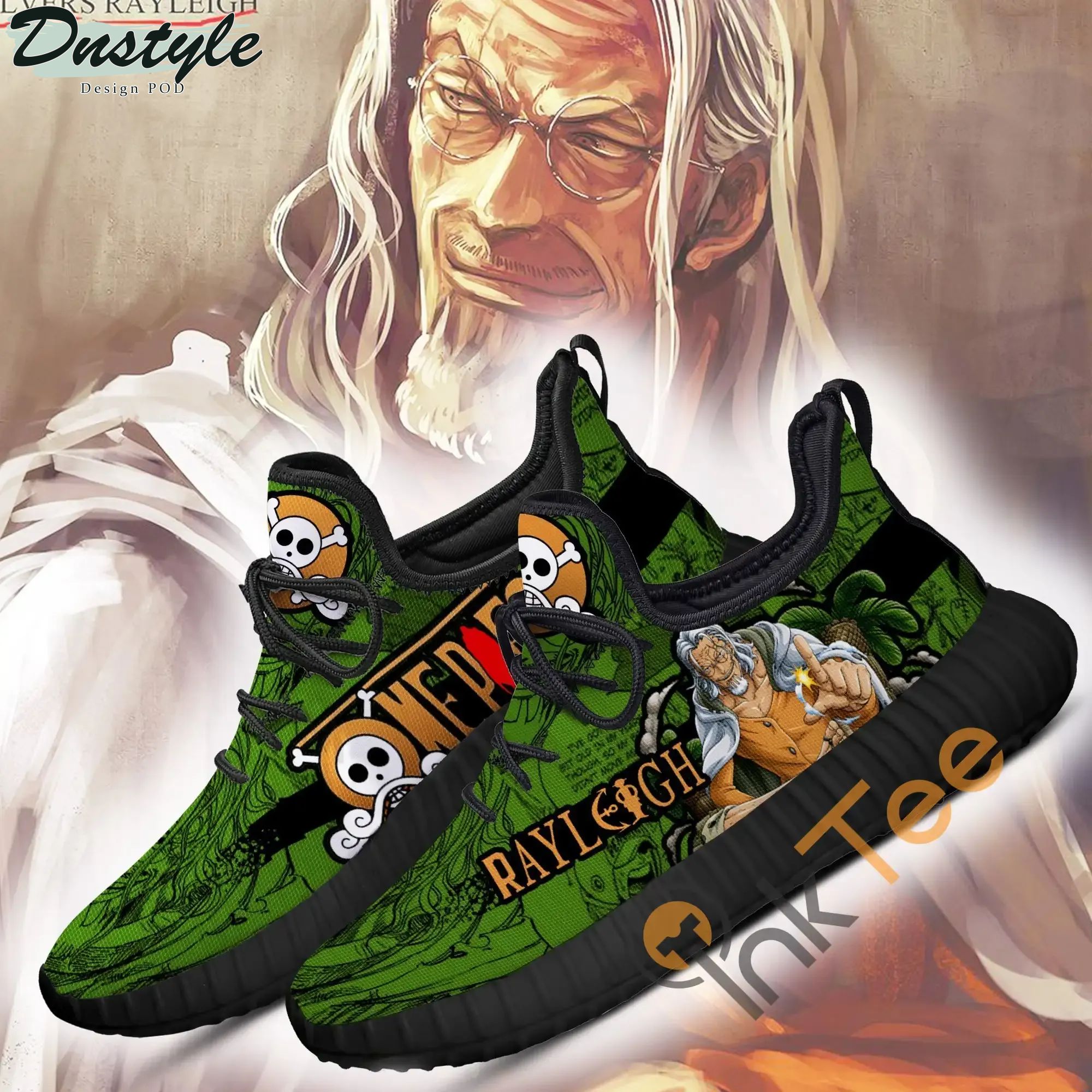 One Piece Rayleigh Custom One Piece Anime Reze Shoes