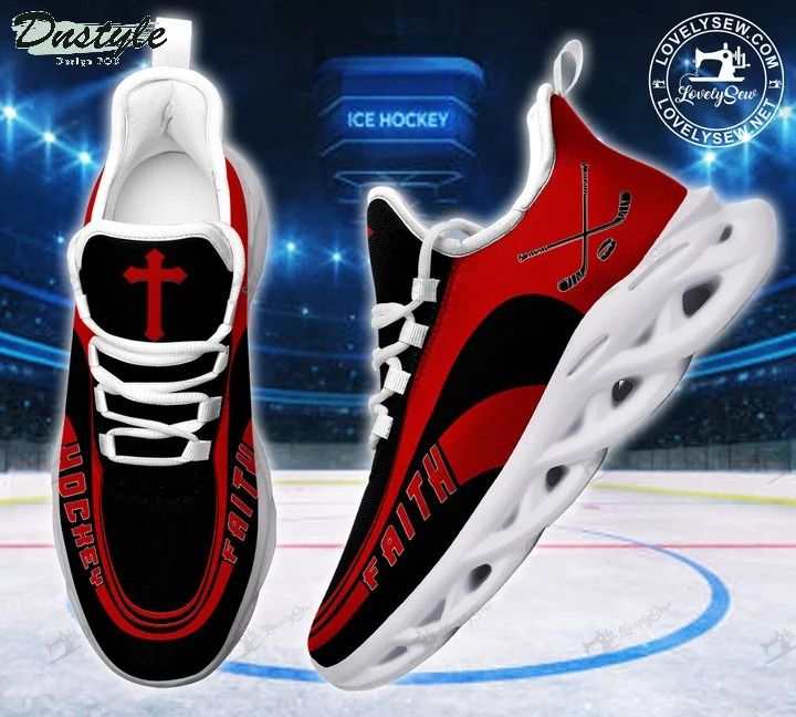 Hockey faith cross jesus max soul shoes
