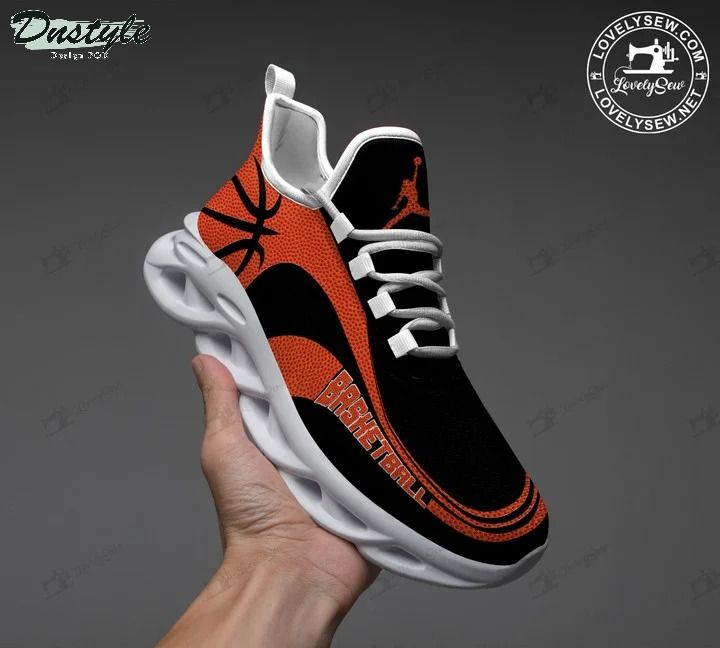 Basketball black personalized max soul shoes