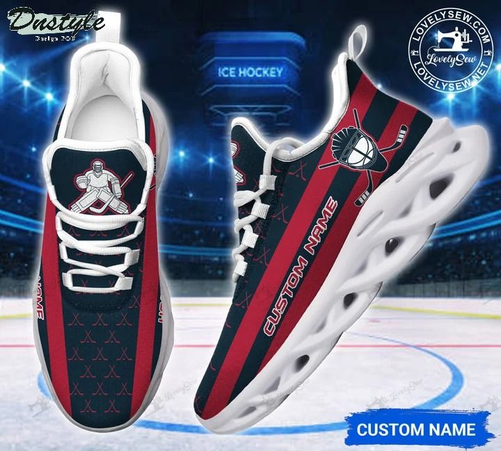 Hockey goalie red line personalized max soul shoes