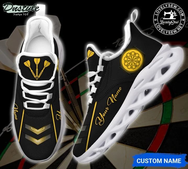Darts yellow personalized max soul shoes