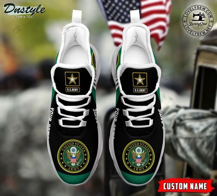 U.S Army personalized max soul shoes
