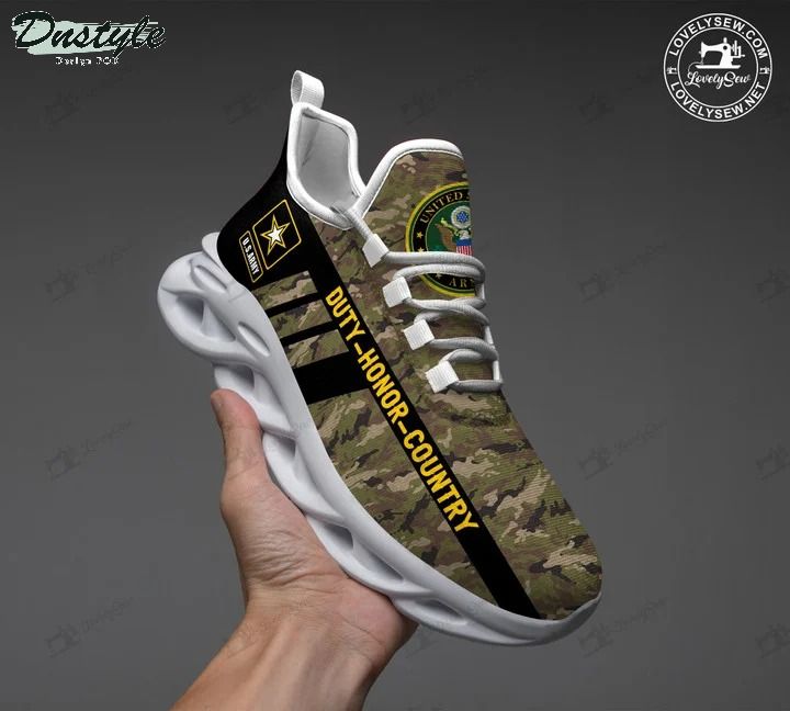 U.S Army proudly served max soul shoes