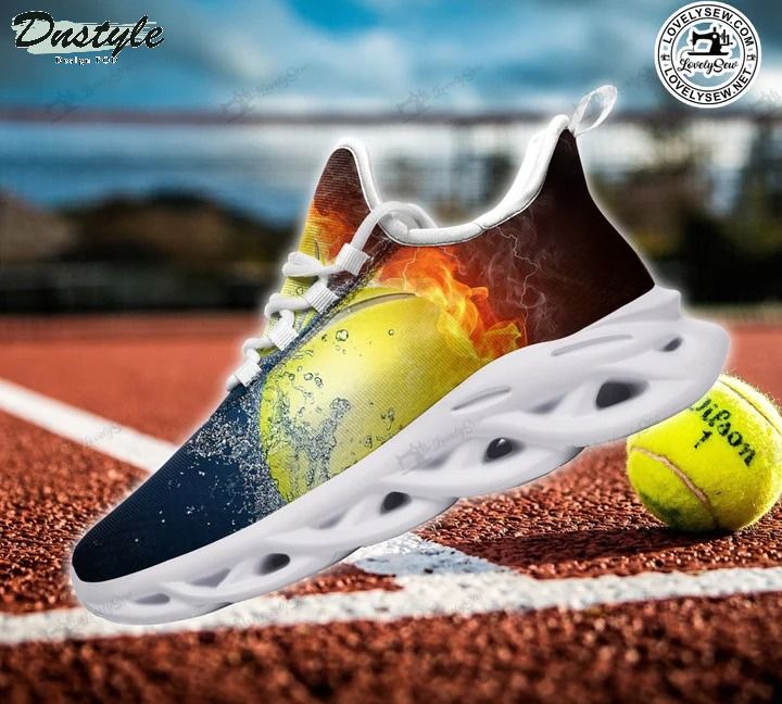 Tennis ball fire water max soul shoes