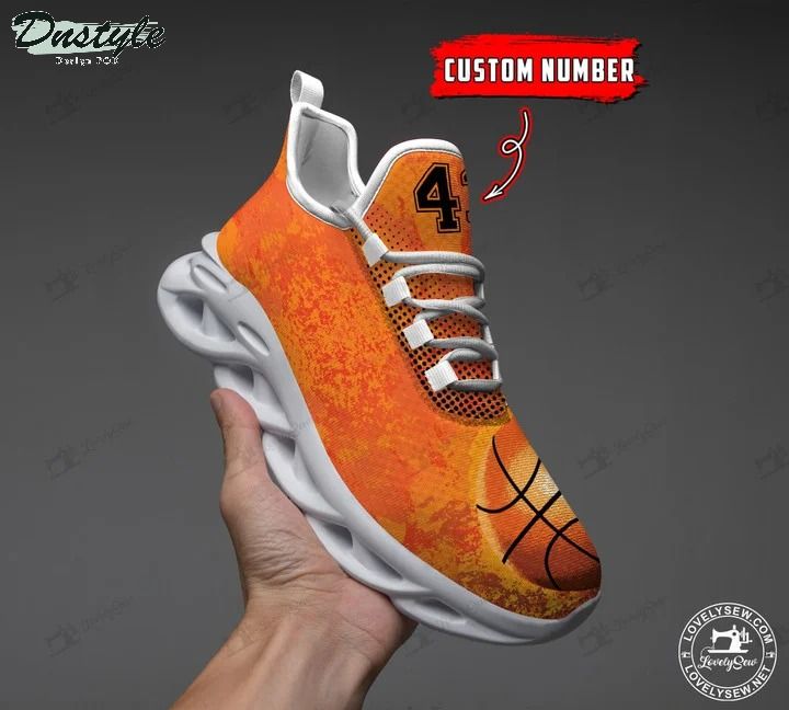 Basketball number personalized max soul shoes