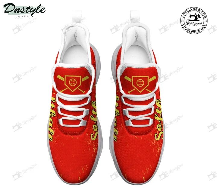 Softball flag personalized max soul shoes