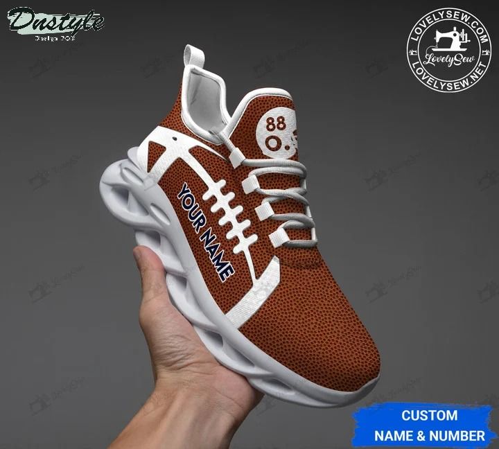 American football background personalized max soul shoes