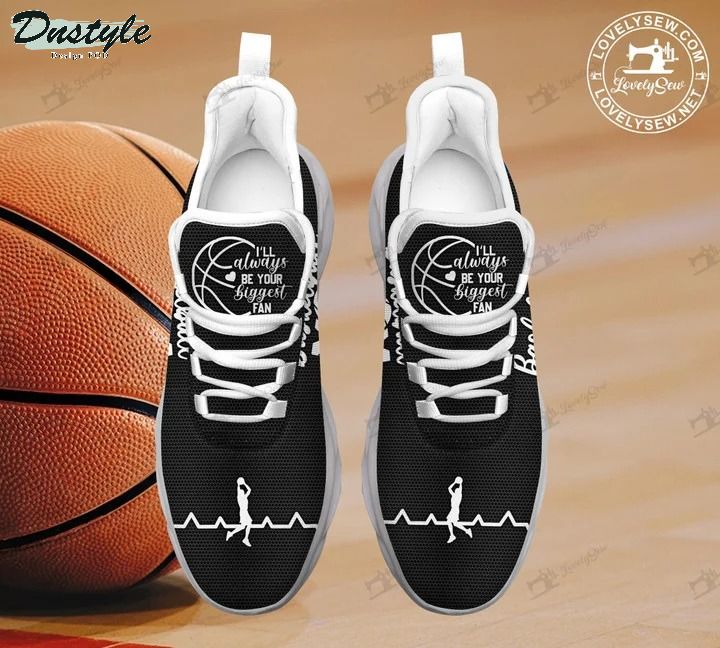 Basketball mom black white max soul shoes