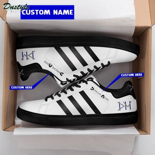 Depeche mode custom name stan smith low top shoes