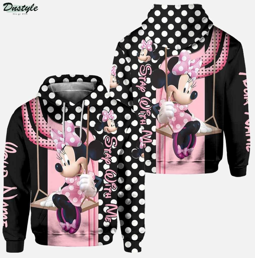 Minnie mouse stay with me personalized hoodie and legging 1