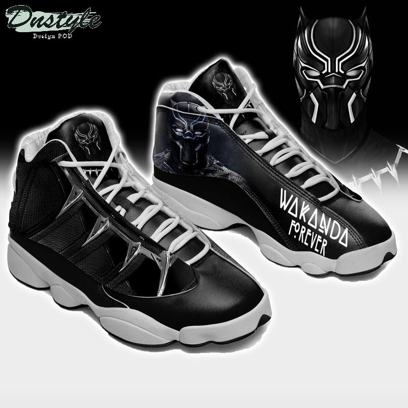 Wakanda forever Black Panther air Jordan 13 shoes