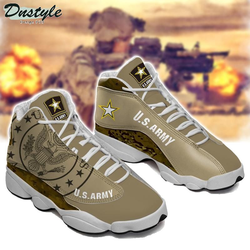 U.S Army air jordan 13 shoes