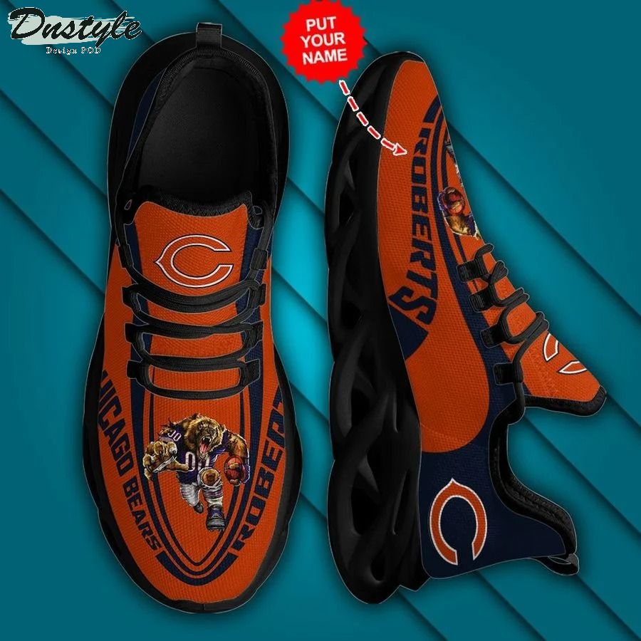 Personalized NFL Chicago Bears Max Soul Sneaker