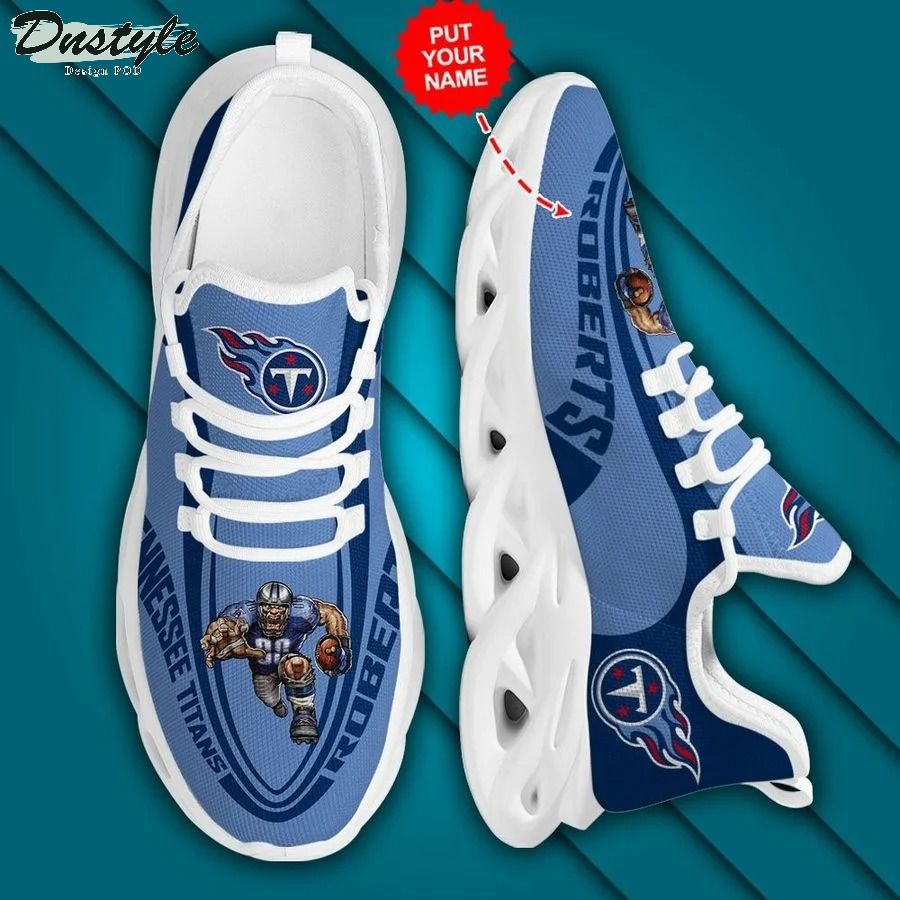 Personalized NFL Tennessee Titans Max Soul Sneaker