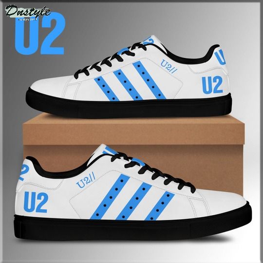 U2 rock stan smith low top shoes