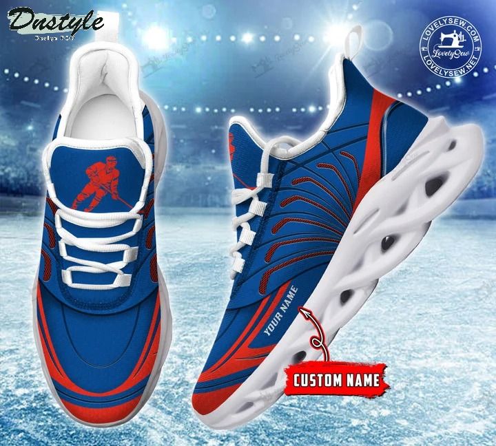 Hockey player stick pattern personalized max soul shoes