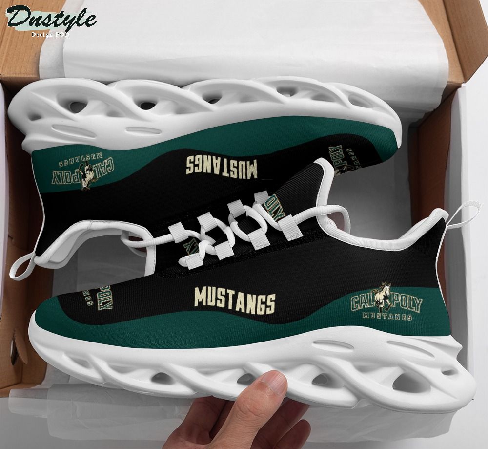Cal Poly Mustangs Ncaa Max Soul Sneaker Shoes