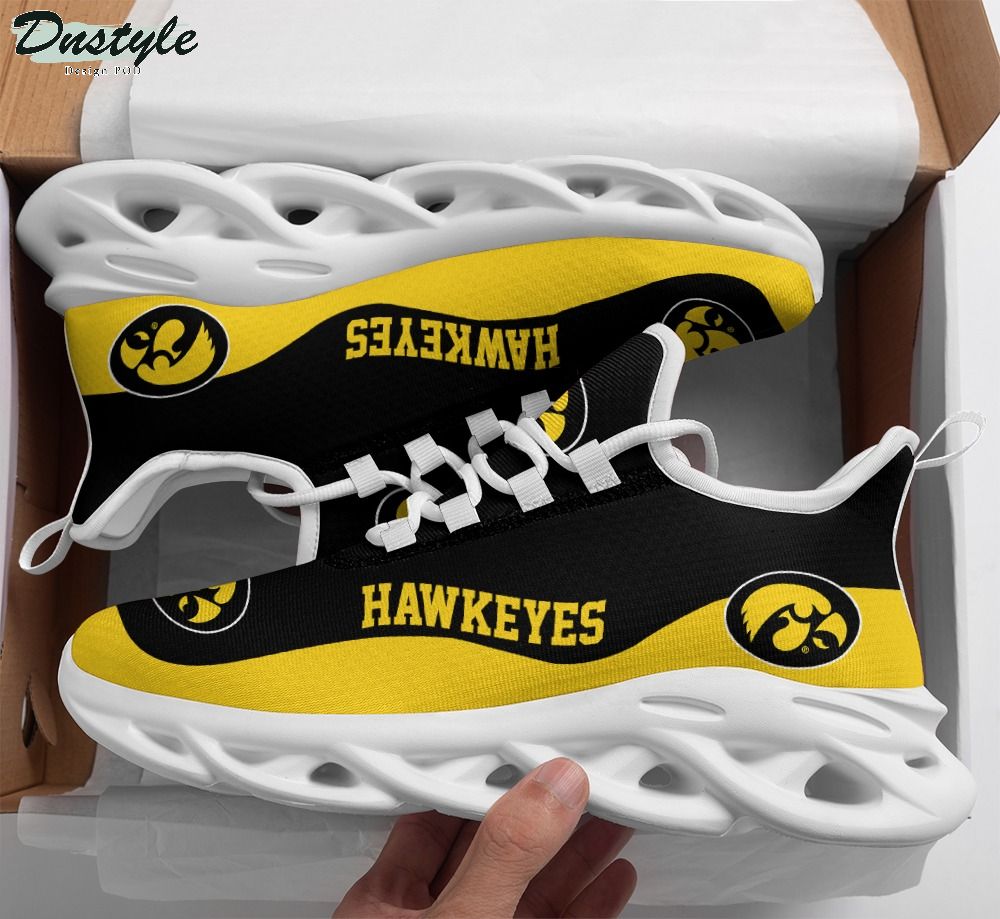 Iowa Hawkeyes Ncaa Max Soul Sneaker Shoes