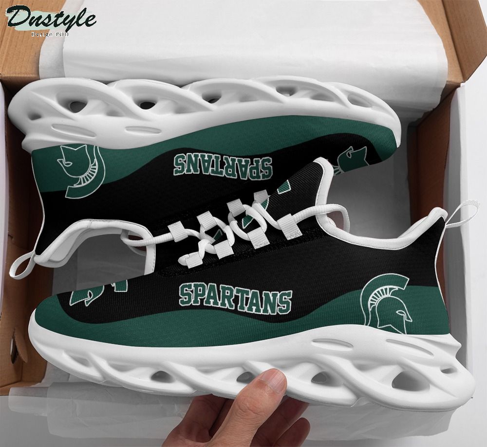 Michigan State Spartans Ncaa Max Soul Sneaker Shoes