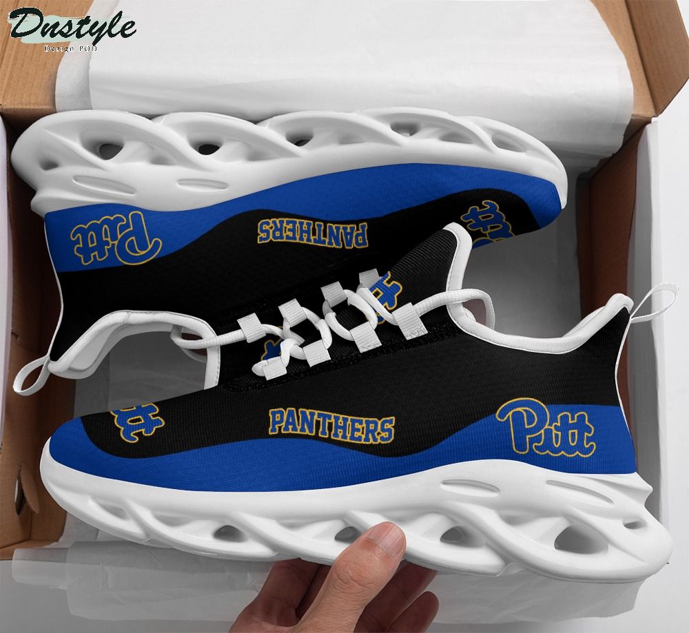 Pittsburgh Panthers Ncaa Max Soul Sneaker Shoes