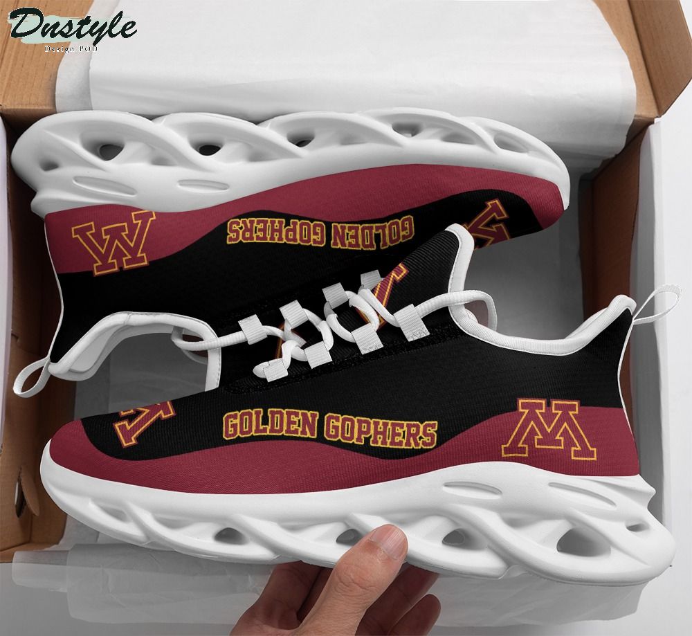 Minnesota Golden Gophers Ncaa Max Soul Sneaker Shoes