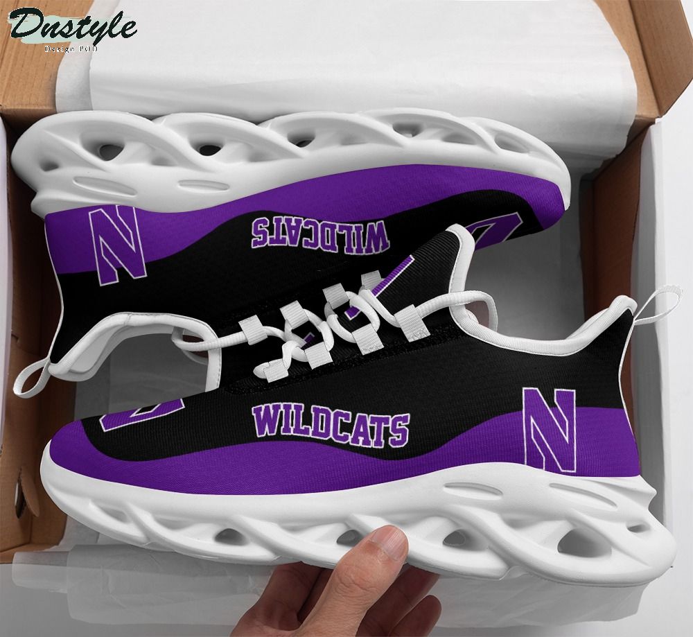 Northwestern Wildcats Ncaa Max Soul Sneaker Shoes