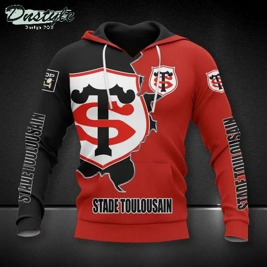 Stade Toulousain 3d all over printed hoodie
