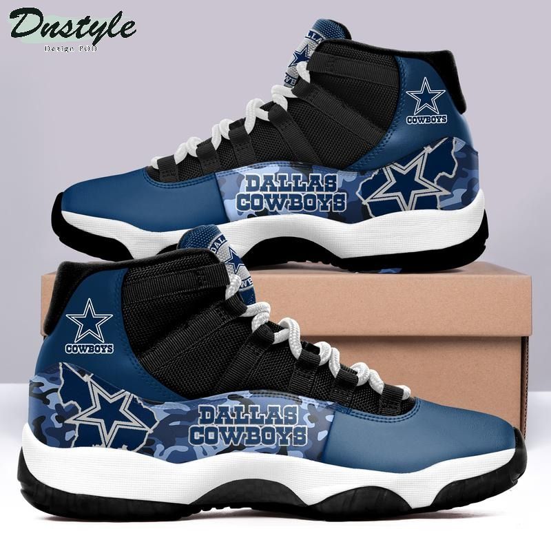 Dallas cowboys NFL air jordan 11 shoes