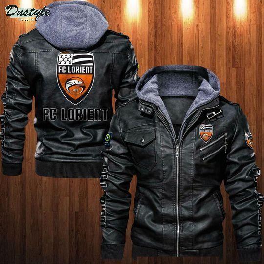 FC Lorient Hooded Leather Jacket