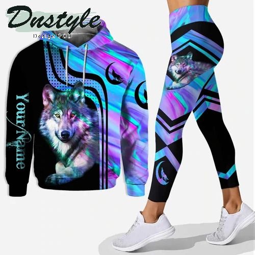 Wild Life Wolf Personalized Hoodie And Legging