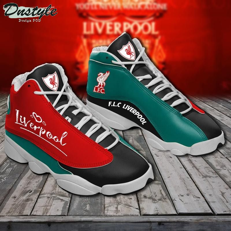 Liverpool football team air jordan 13 shoes