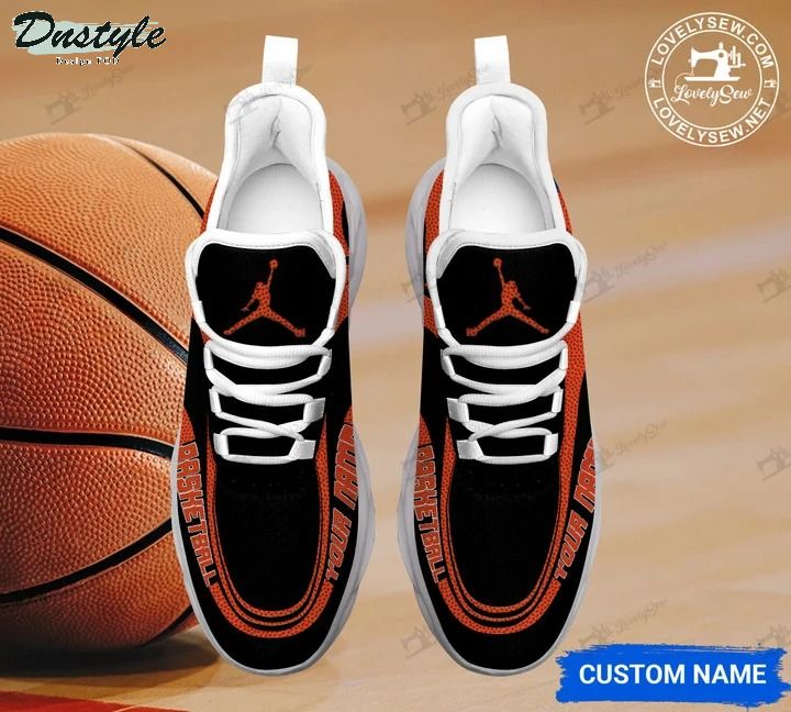 Basketball black personalized max soul shoes
